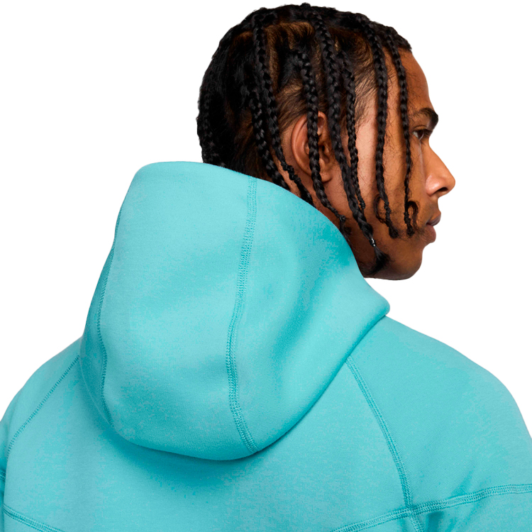 Hanorac pt bărbați Nike M NK TCH FLC FZ WR HOODIE M Albastru deschis photo 3